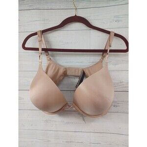 Victorias Secret Nude Bombshell Add-2-Cups Push-Up Bra 38DD Wired Full Coverage